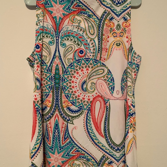 Large NY&C paisley multi color top - Picture 5 of 5